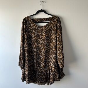 Buddy Love cheetah printed dress